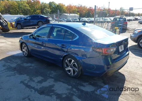 2020 Subaru Legacy Limited z USA, uszkodzony, nr VIN 4S3BWAN69L3019806